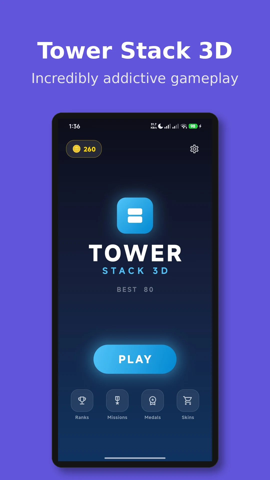 Tower Stack 3D screenshot